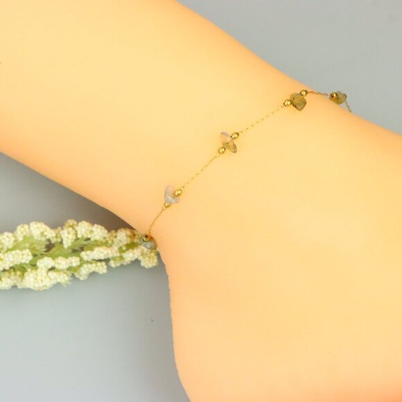 "Handmade Anklet – A Stylish Choice for Women, Thoughtful Gift Idea, EVCH1085 - Picture 4 of 15